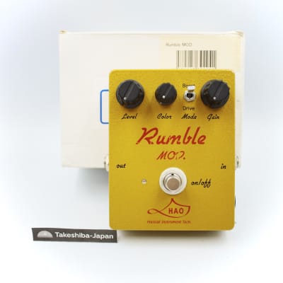 HAO エフェクター Rumble O.D.S. sample HAO Rumble.MOD - YouTube