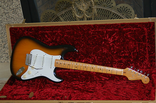 Fender '57 Reissue Stratocaster USA 1996 2 Tone Sunburst image 1