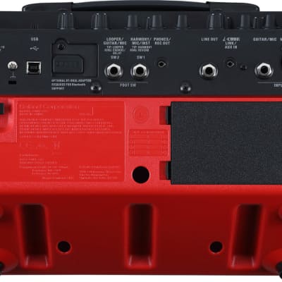 Boss CUBE Street II Battery-Powered Stereo Amplifier, Red image 3