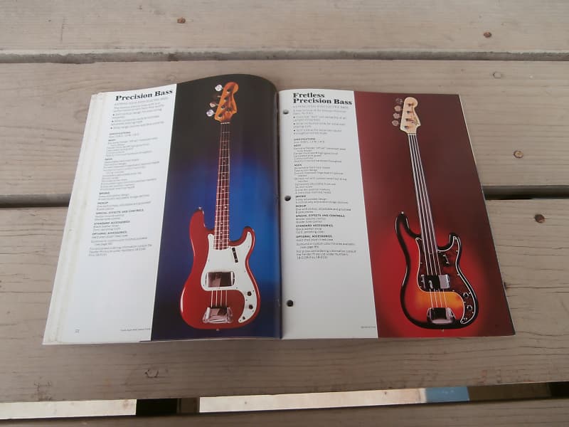 1970 Fender Guitar and Bass Catalog Cover >> Vintage Guitar
