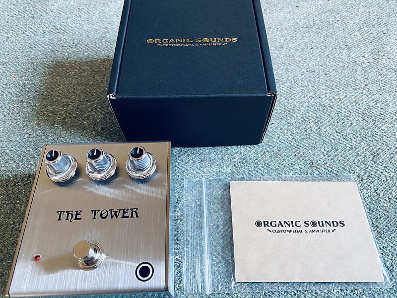 Organic Sounds THE TOWER BIG MUFF Ram's Head replica 2022 silver