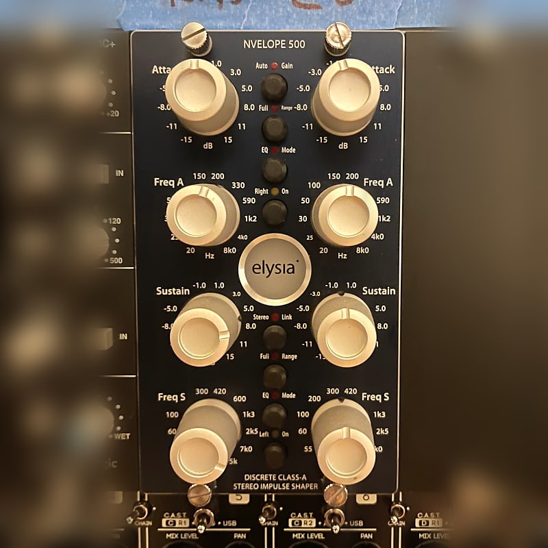 Elysia Nvelope 500 Stereo / DualMono 500 Series Transient Reverb