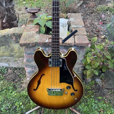 1968 Gibson EB-2 Bass - Iced Tea Sunburst - Perfect - HSC image 20