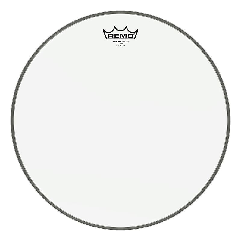 Remo BA031500 15-Inch Clear Ambassador Batter Drum Head image 1