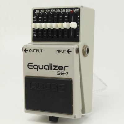 BOSS GE-7B Bass Equalizer 1989 Vintage Guitar Effect Pedal