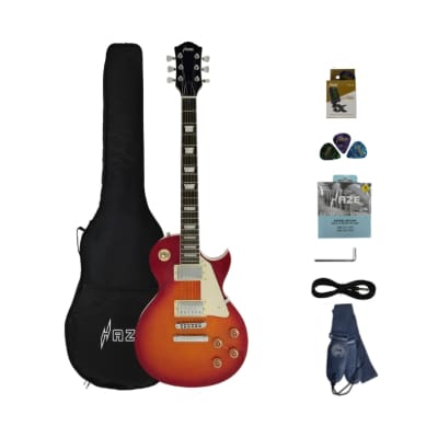 Haze SEG277THS Electric Guitar + free gig bags & accessories image 13