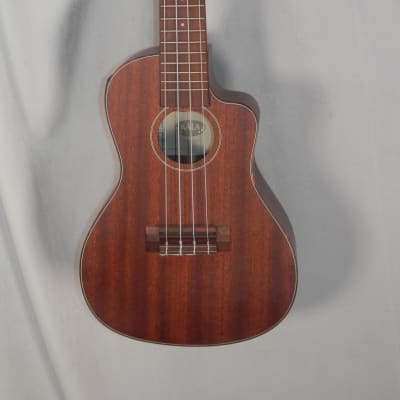 Kala Solid Wood Concert Cutaway Acoustic Electric Ukulele (KA-SMHCE-C) image 1