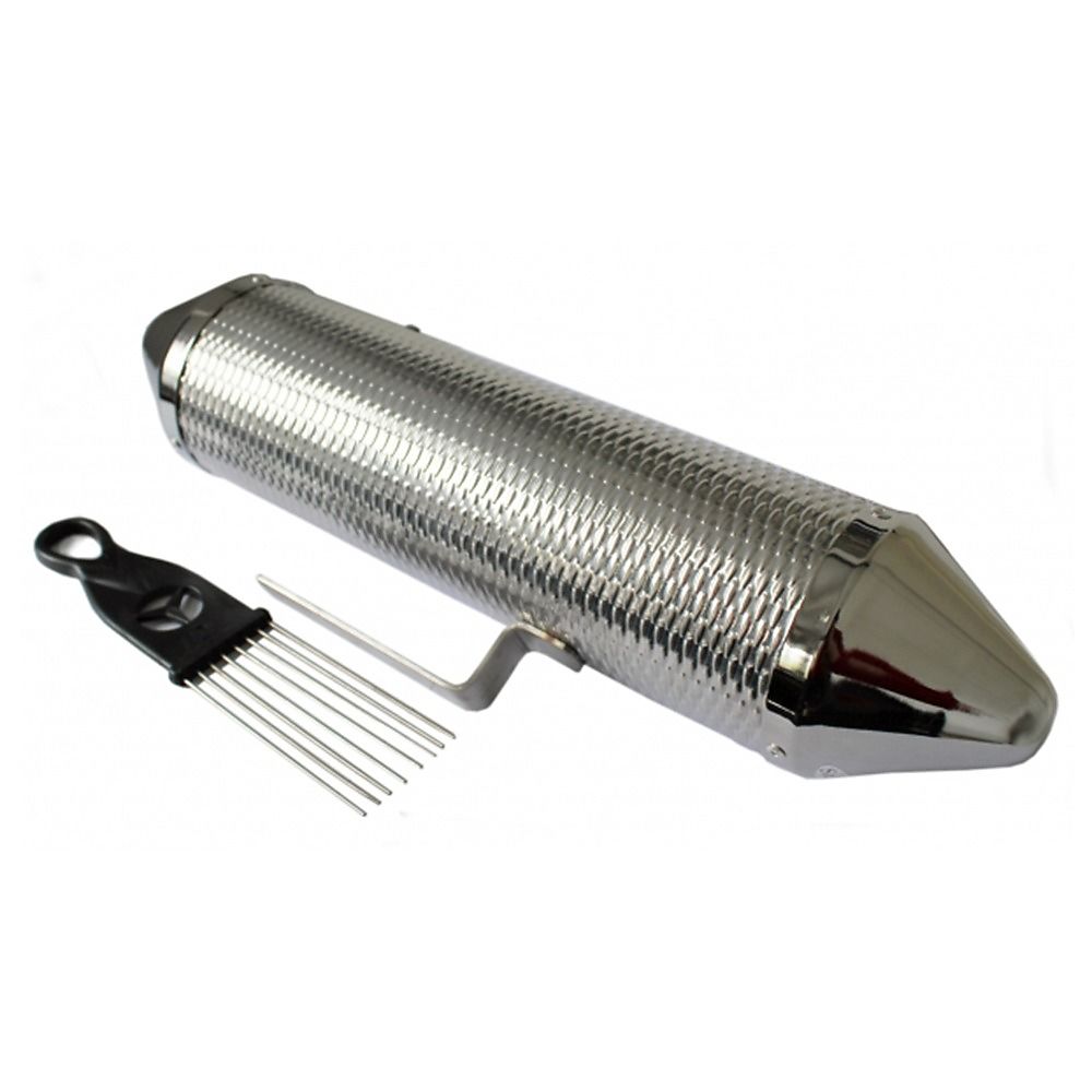 Latin Percussion LP306B Small Torpedo Guiro w/ Scraper Reverb