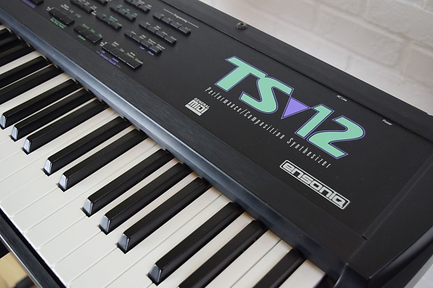 Ensoniq TS-12 performance composition synthesizer keyboard excellent-used  synth