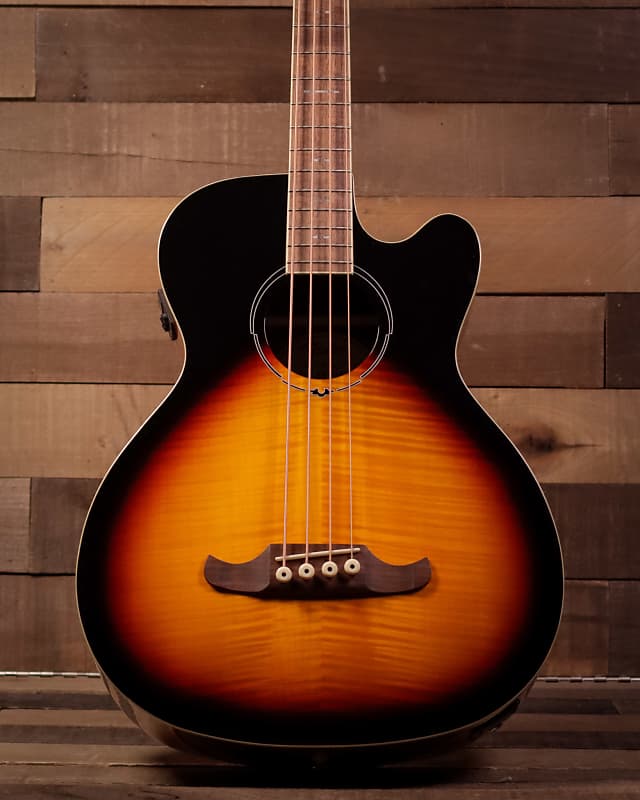 Fender FA-450CE Acoustic Bass, Laurel FB, 3-Color Sunburst