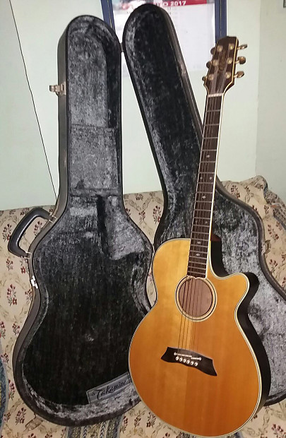 Takamine LTD 89 Acoustic Guitar w/ HC | Reverb