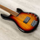 Ernie Ball Music Man BFR Stingray 5 Fretless Bass, Sierra Burst