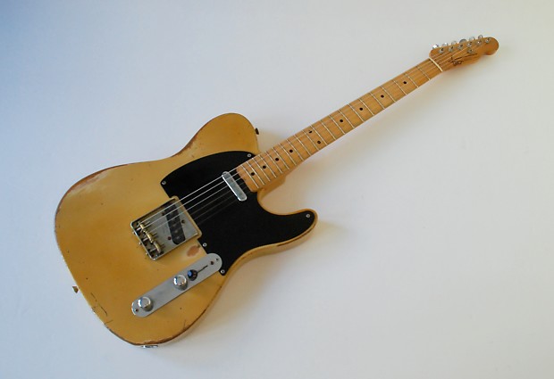 Rebel Relic T Series Telecaster 52 2013 Butterscotch Blonde