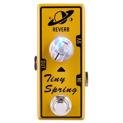 Tone City Tiny Spring | Spring Reverb mini effect pedal, True bypass. New with Full Warranty! image 8