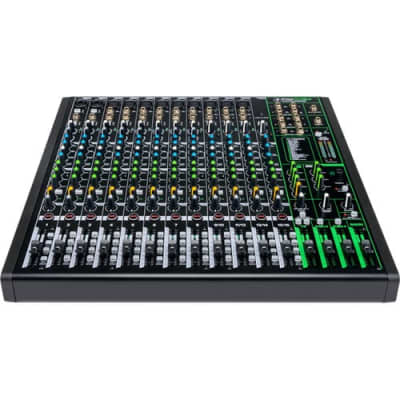 Mackie ProFX16v3 16-Channel Sound Reinforcement Mixer with Built-In FX + 32' 8 Channel Box XLR Cable Snake image 4
