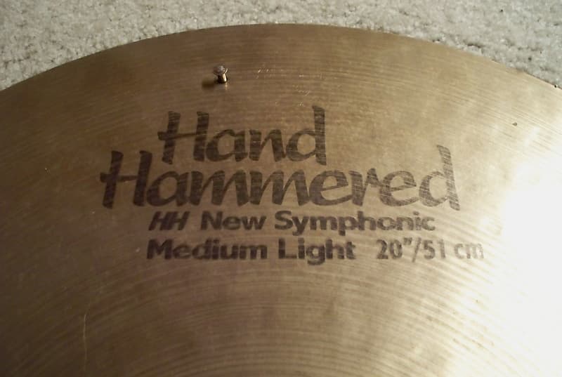 Sabian Hand Hammered New Symphonic 20'' Medium Light Ride