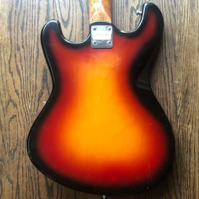 Sears Roebuck Model 319-1412 Electric Guitar 1970’s MIJ (Made In Japan) w/ Gig Bag image 13