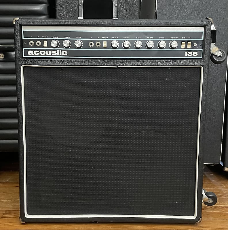 Vintage Acoustic Control Corp Model 135 2x12 Guitar/Bass Combo Amp - 1970’s Made In USA image 1
