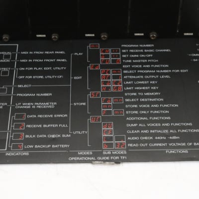 Yamaha TX216 FM Tone Generator System MRF8 MIDI Rack EMPTY#45752 image 6