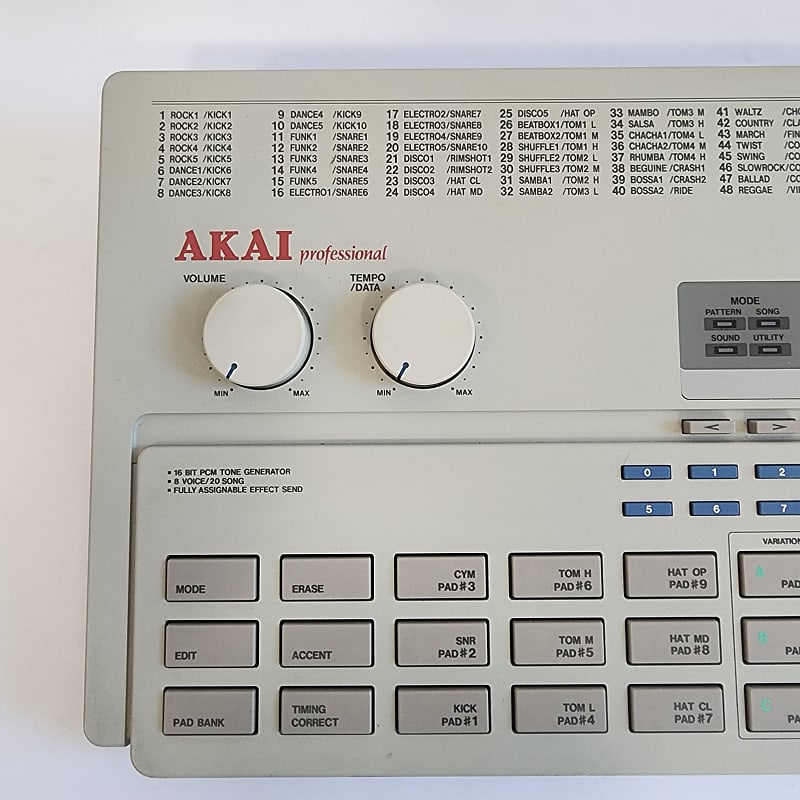 配信機器・PA機器・レコーディング機器 AKAI XR10 Akai XR10 16-bit PCM Drum Machine | Reverb