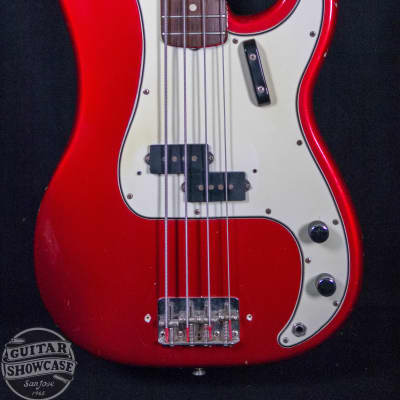 Fender Precision Bass 1965 Candy Apple Red Pre-CBS image 3