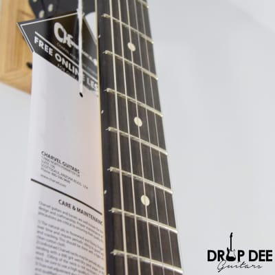 Charvel Jim Root Signature Pro-Mod San Dimas Style 1 HH FR E Electric Guitar w/ Bag - Satin White image 8