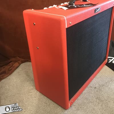 Fender Hot Rod Deville III 60W 3-Channel Red October 2x12" Guitar Combo Used image 2
