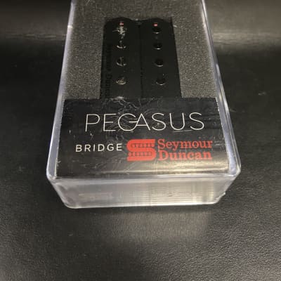 Seymour Duncan Pegasus Trembucker  Bridge  11103-95-B Black New! image 3