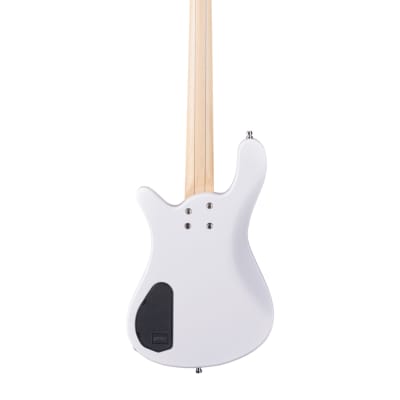Warwick RockBass Streamer LX-4 String Electric Bass - Solid White High Polish image 3