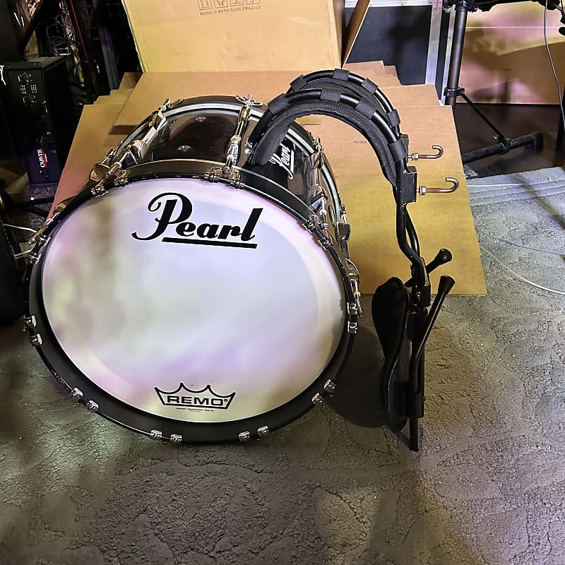 Pearl 20x13" Marching Drum with Harness Reverb