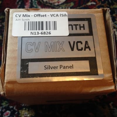 AJH Synths MiniMod CV Mixer Offset VCA Eurorack Module (Silver) image 2