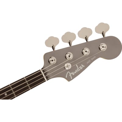 Fender Aerodyne Special Jazz Bass, Rosewood Fretboard, Dolphin Gray Metallic image 5