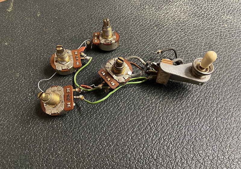 1979 Gibson SG Wiring Harness. CTS Switchcraft. image 1