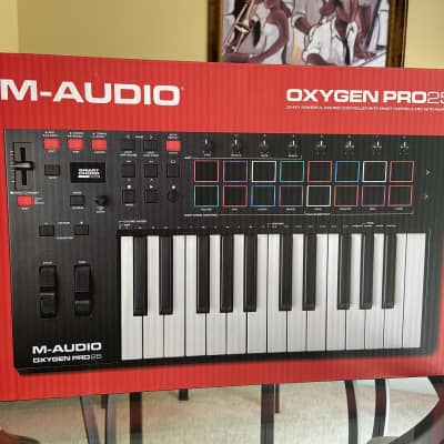 M-Audio Oxygen Pro 25 25-Key USB Powered MIDI Controller Keyboard w/ 16 Pads