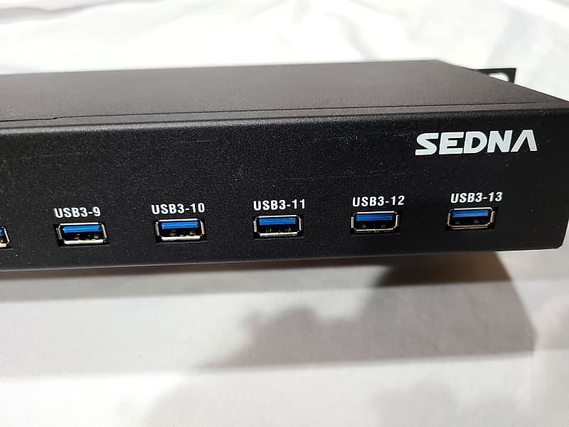 SENDA RM-19-USB3-HUB-13-A - Black | Reverb