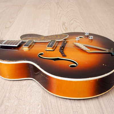 1953 Gretsch Country Club 6192 Electro II Synchromatic Vintage Archtop Guitar Spruce Top w/ohc image 10