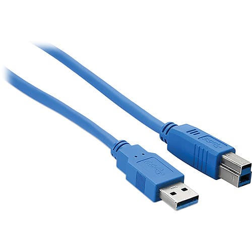 Hosa - USB-306AB - SuperSpeed USB 3.1 Gen 1 Type-A to USB Type-B Cable - 6  ft. | Reverb