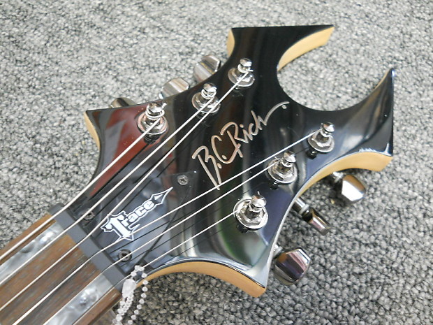 2008 B.C. Rich Warbeast Trace Electric Guitar (w/silver