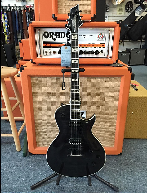 Washburn PXL200 FTB Parallelaxe Electric Guitar Trans Black
