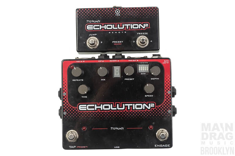 Used Pigtronix Echolution 2 w/ Remote image 1