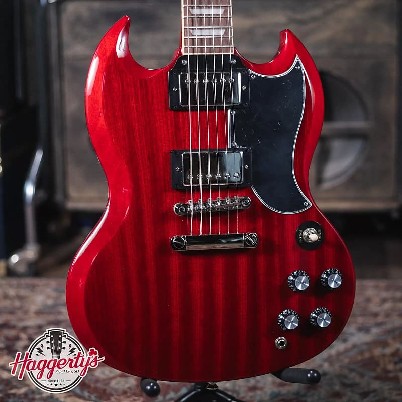 エピフォン SG Standard 60s Vintage Cherry SG Standard 60's - Vintage Cherry – Dave's Guitar Shop