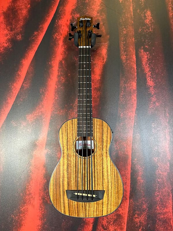 HADEAN UKE BASS ACOUSTIC ELECTRIC LEFTY Bass Guitar (New Reverb