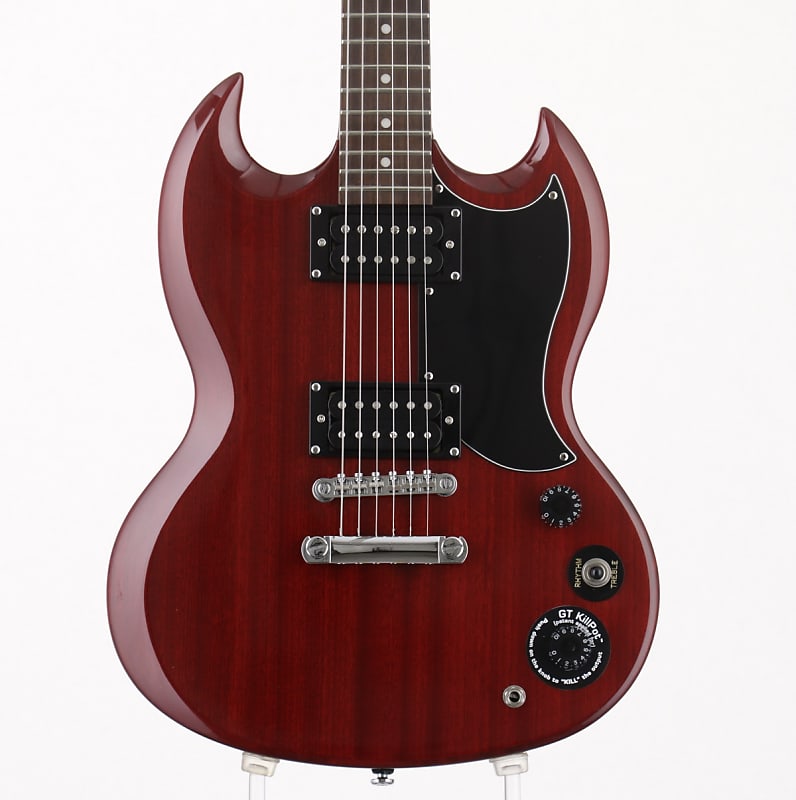 2015年製【SG Special GT Kill pot】Cherry Amazon.com: Epiphone SG Special Satin E1 Vintage Worn