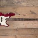 Fender American Deluxe Jazz Bass Transparent Red