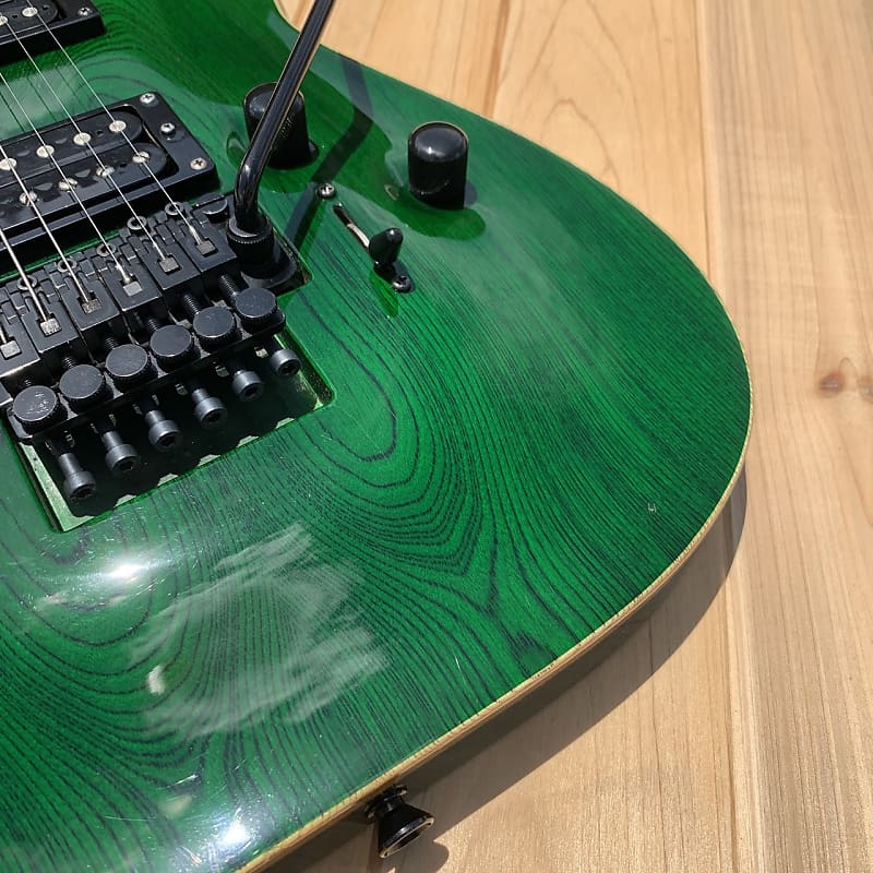 ESP 1995 Custom Horizon, See-Thru Green, w/case | Reverb