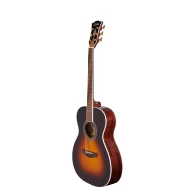 D'Angelico DAEOMXTVSBGP Excel Tammany XT Acoustic Electric Guitar, Vintage Burst image 4