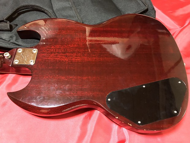 Burny FSG SG Custom Japan Vintage 1970's E-Guitar with Soft