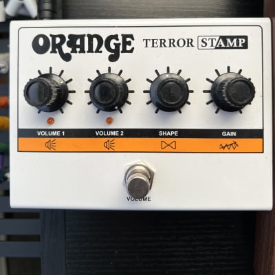 Orange Terror Stamp 20-Watt Hybrid Guitar Amp Pedal | Reverb