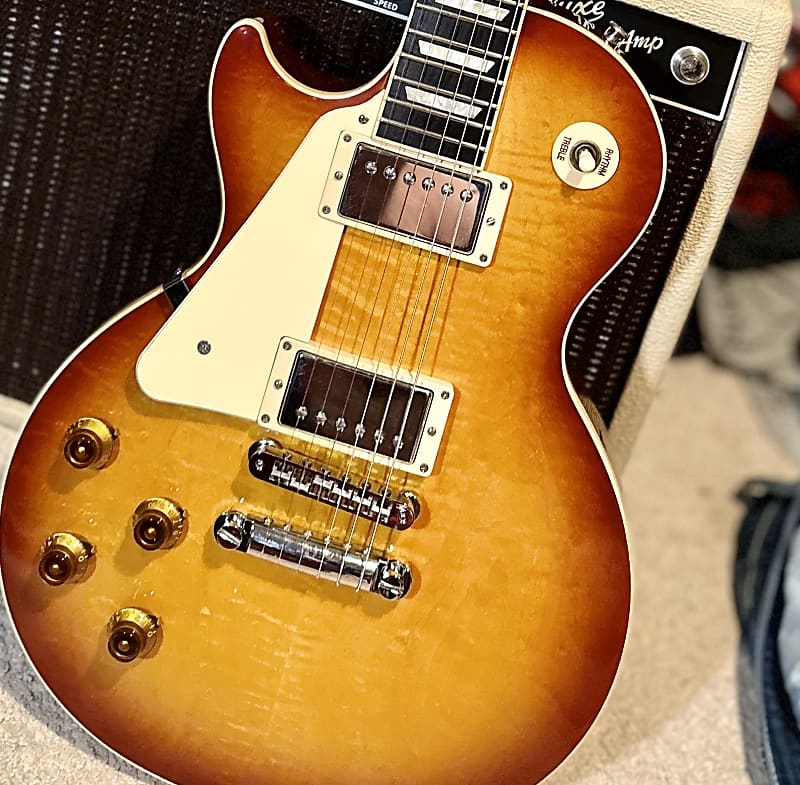 Gibson Les Paul Traditional 2013 - New Honeyburst left | Reverb