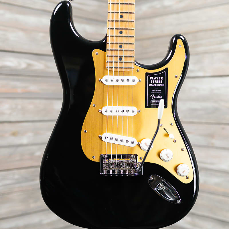 Fender Limited Edition Player Stratocaster - Black (13346-5F) image 1